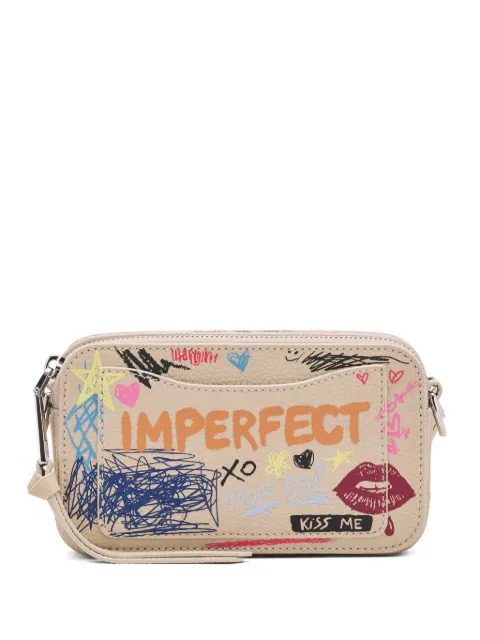 Marc Jacobs The Punk Scribble snapshot crossbody bag Neutrals 2S6HCR004H01261