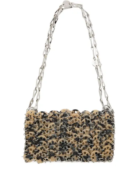 Rabanne disc-chain shoulder bag Neutrals 26PSS0127RES013
