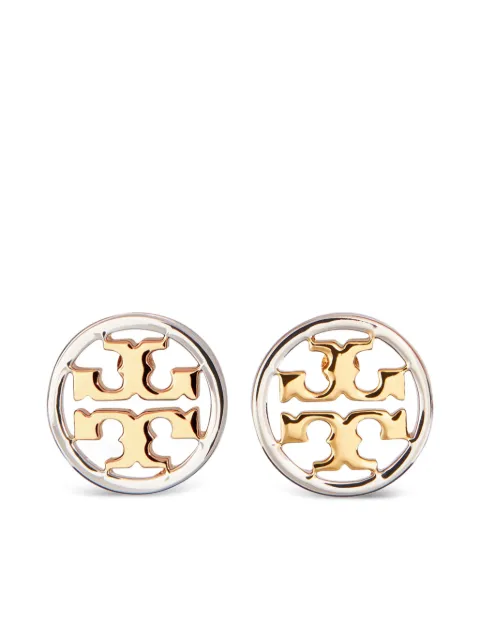Tory Burch logo-detail earrings Silver 26222961OS