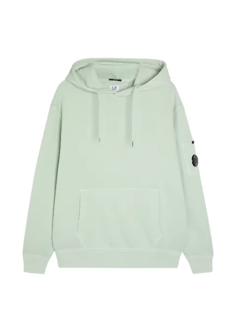 C.P. Company Lens-detail pocket hoodie Blue 20CMSS037A110044R804