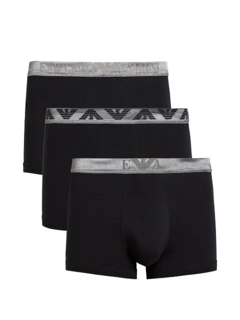 Emporio Armani logo-waistband boxers (set of three) Black EM000259AF1888