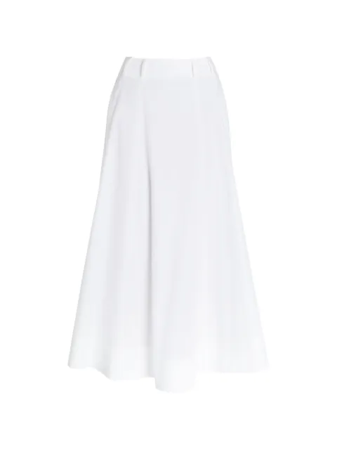 ARMARIUM Fiamma flared skirt White ARMTMSK19C00300A