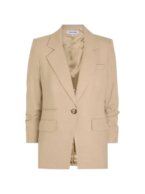 Veronica Beard Battista single-breasted jacket Neutrals 2602SU01810379A