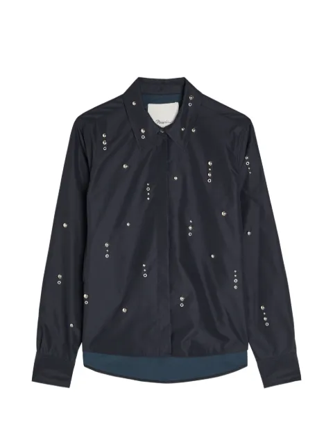 3.1 Phillip Lim stud-embellished shirt Blue E26121756LCE