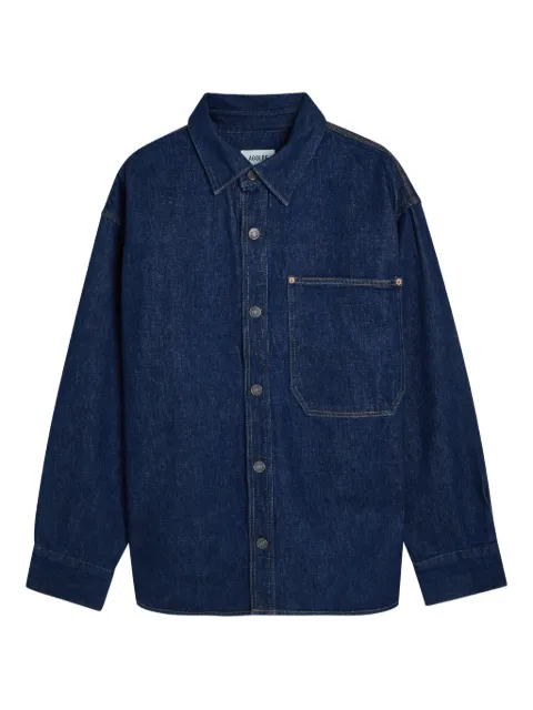 AGOLDE buttoned pocket overshirt Blue A40461810