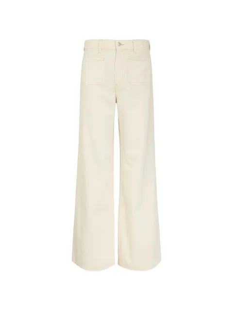Veronica Beard Kasey wide-leg jeans Neutrals J2512D410089ECA