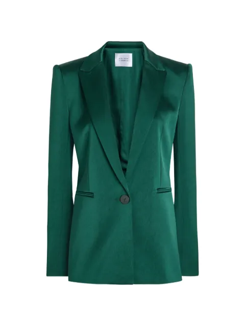 Galvan London single-breasted blazer Green JK7076SS26A