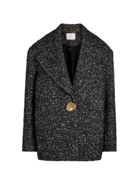 JOSEPH Agar Donegal button coat Black JF009506