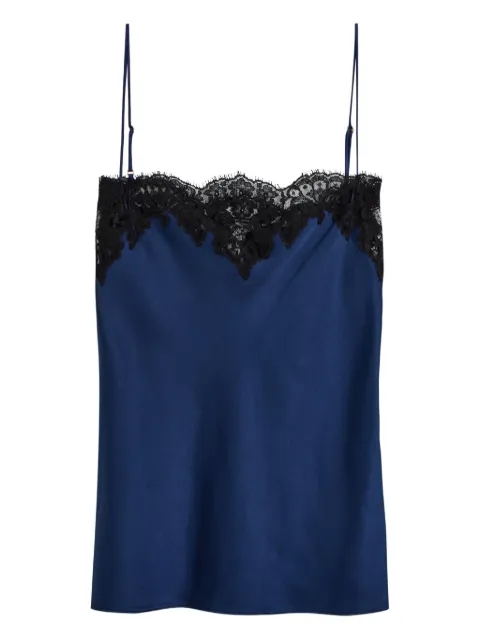 Stella McCartney lace-trim top Blue 6T01253FU302A