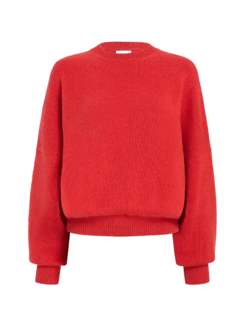 KHAITE crew-neck sweater Red 9560650712