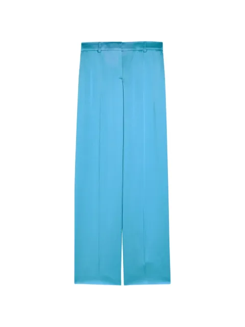 Stella McCartney pleat-detail tailored trousers Blue 6403023FU302