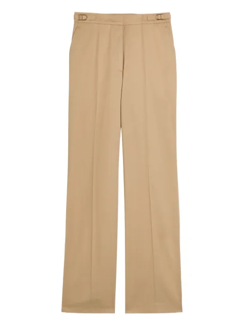 Gabriela Hearst Vesta buckle-detail trousers Neutrals 3262190T134A