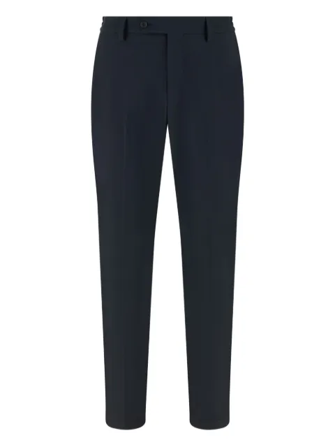 Boggi Milano elasticated technical trousers Blue BO26P005003