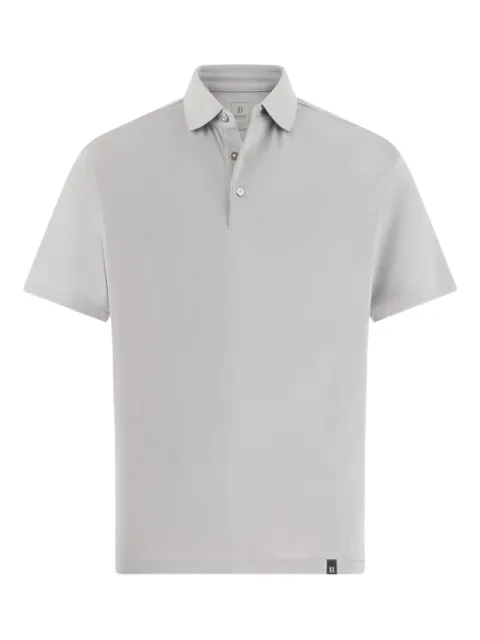 Boggi Milano button polo shirt Grey BO26P001101