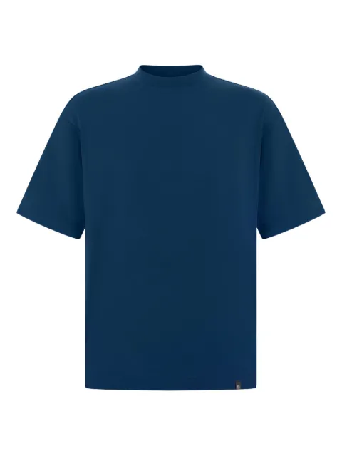 Boggi Milano detail appliqué T-shirt Blue BO26P000305