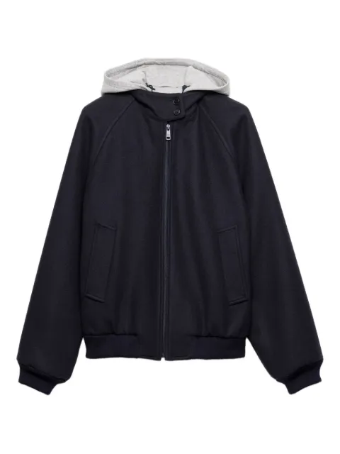 Prada hooded jacket Blue P8023GSOOO182Z