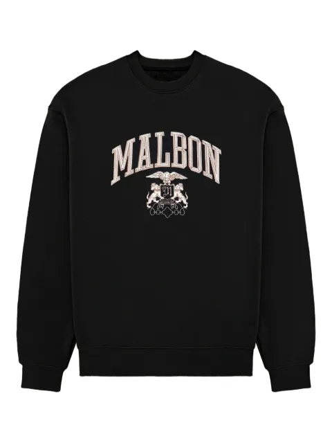 Malbon Golf graphic sweater Black M9702BLK