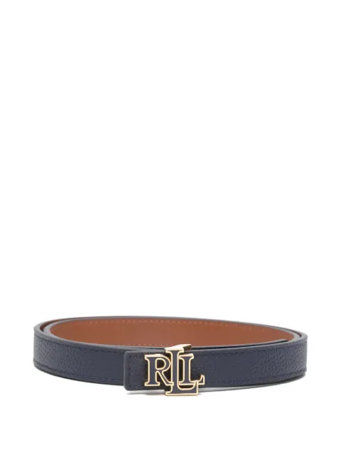 Lauren Ralph Lauren logo-buckle belt Blue 412P04418001