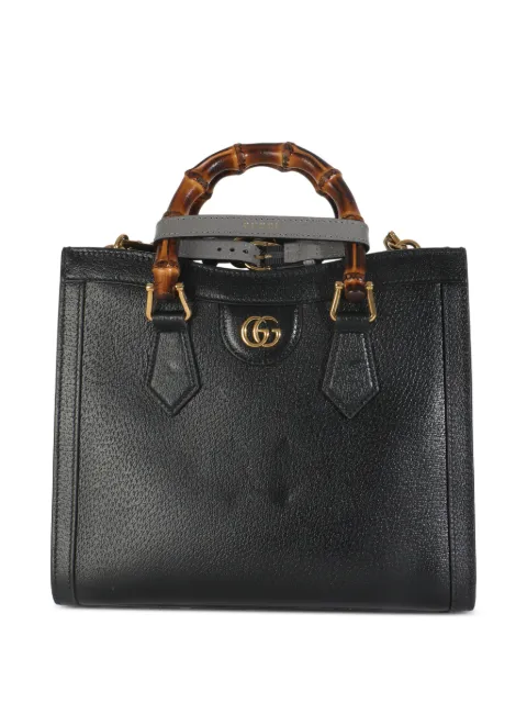 Gucci Pre-Owned small Diana top-handle cross body bag Black 148756