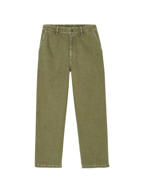 American Vintage Uzatown straight-leg jeans Green MUZA11A