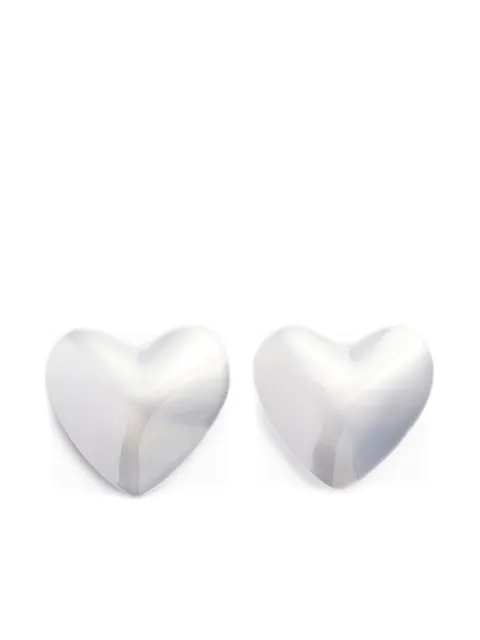 Patou Heart clip earrings Silver JW1411002901S