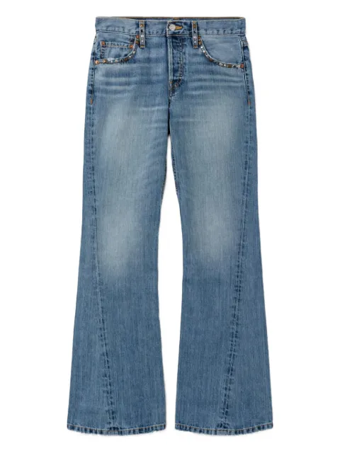 RE/DONE blue trousers Blue 13803WTWMRBT