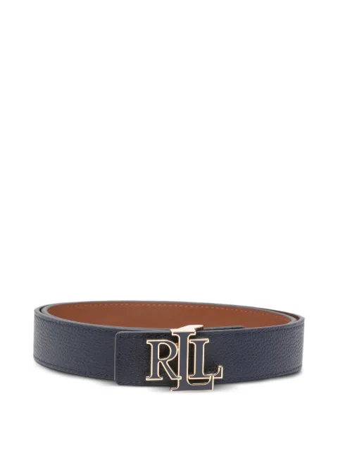 Lauren Ralph Lauren logo-buckle belt Blue 412P04417001