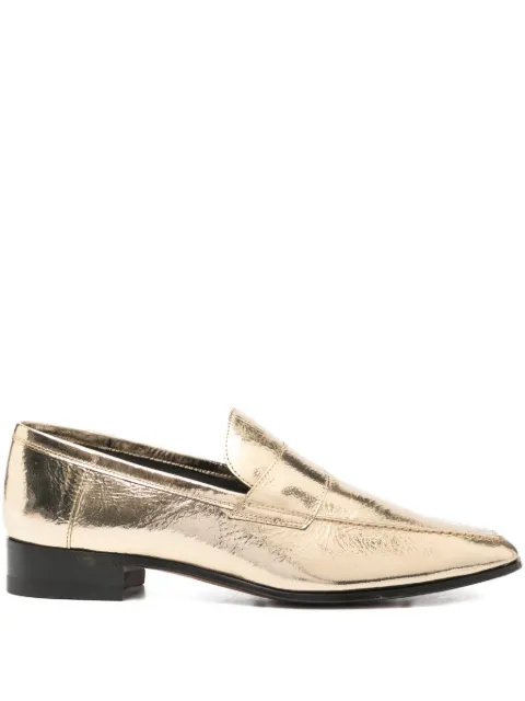 Paris Texas leather loafers Gold PX1898XWRML
