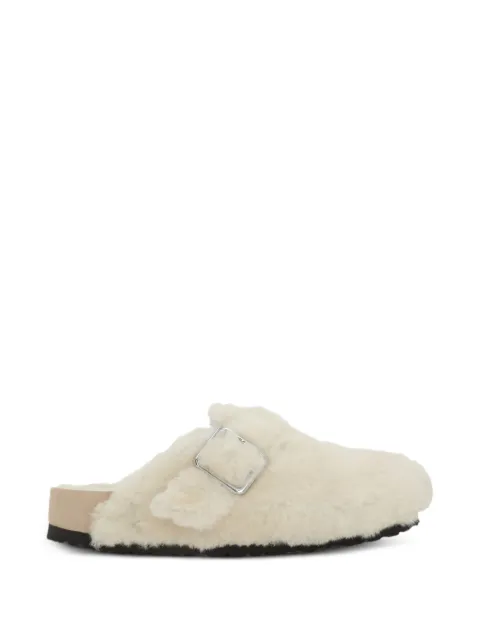 BIRKENSTOCK 1774 Boston Shearling mules Neutrals 1031376