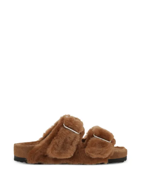 BIRKENSTOCK 1774 Arizona Shearling sandals Brown 1031962