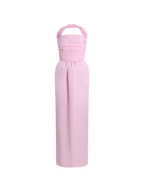 Patou halterneck maxi dress Pink DR2190011457P