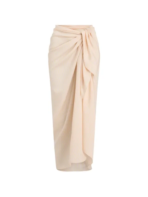 Patou knot sarong Neutrals AC14502515971