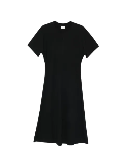 Closed crew-neck T-shirt midi dress Black C9837844HEM
