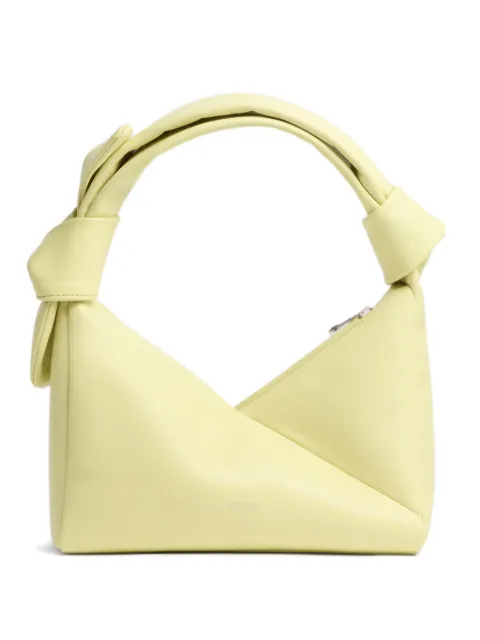 Patou Bonbonnette knot-detail shoulder bag Yellow BA0295047222Y