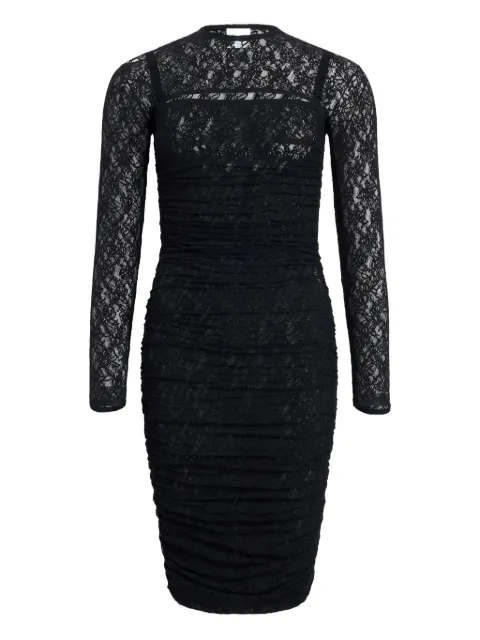 Patou lace midi dress Black JE2419965999B