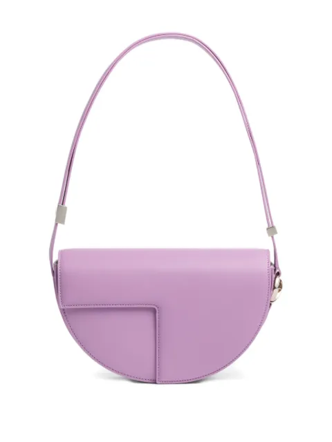 Patou Le Patou logo-patch shoulder bag Purple BA0225000477L
