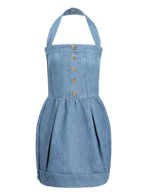 Patou corset denim mini dress Blue DR2310008663B
