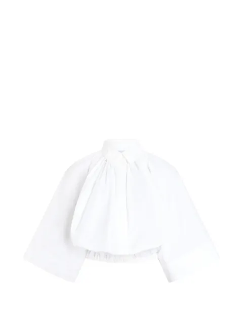 Patou cropped shirt White BL0610017001W