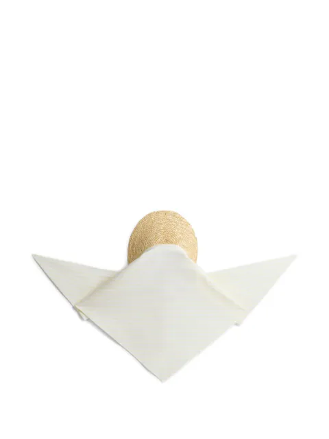Patou striped scarf cap Neutrals AC14102545969