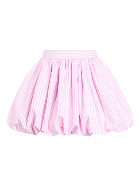 Patou striped bloomer mini pleated skirt Pink SK09802485968