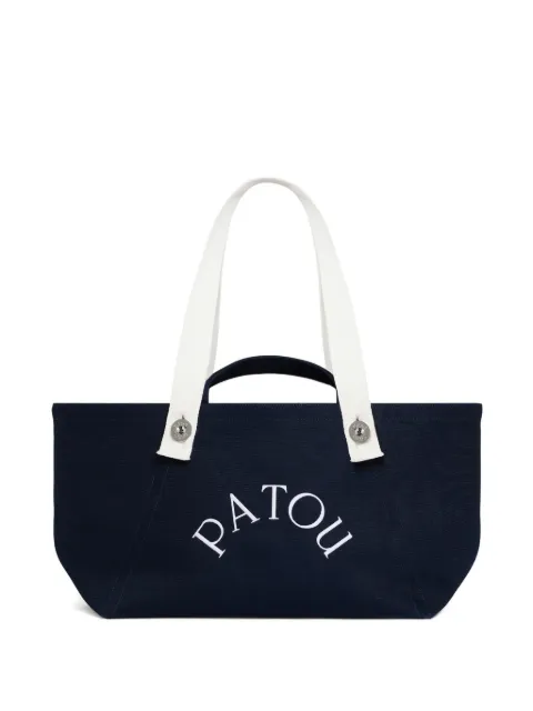 Patou GM Trapeze tote bag Blue AC1310076694N