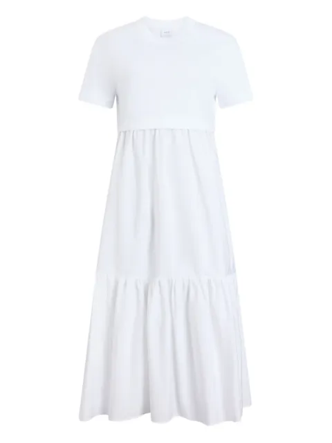 Patou short-sleeves midi dress White JE2489990001W