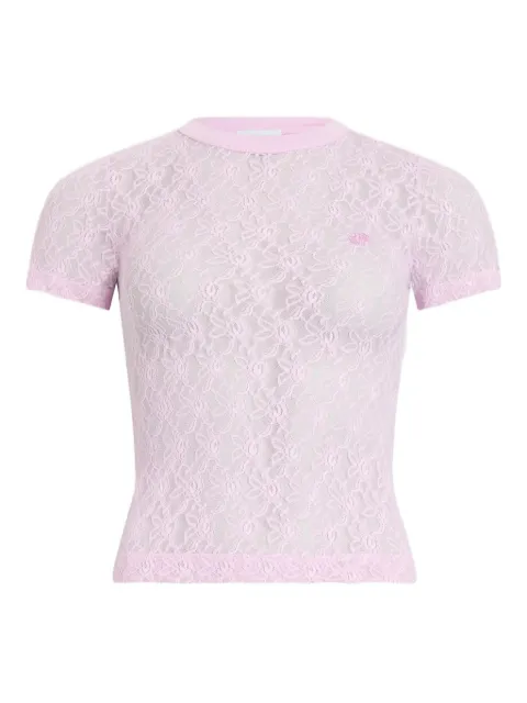 Patou lace T-shirt Pink JE2389965461P