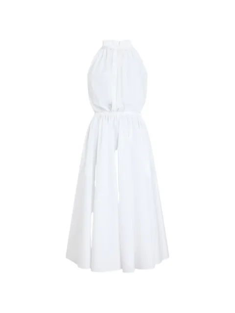 Patou halterneck maxi dress White DR2470017001W