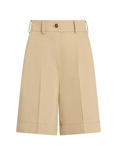 Patou belt-loops bermuda shorts Neutrals TR0620074093S