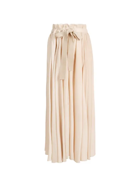 Patou ribbon maxi skirt Neutrals SK1170251