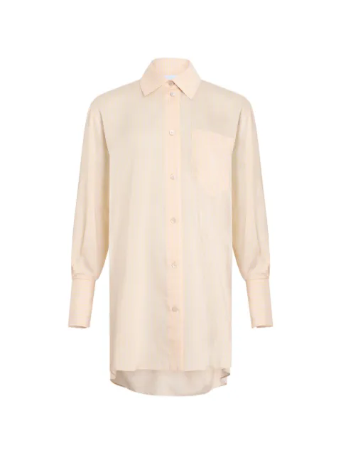 Patou striped-pattern shirt Neutrals BL0570251