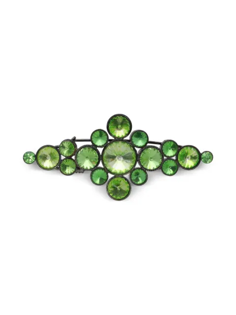 M Missoni Vintage adorned gemstone brooch Silver MR03122552