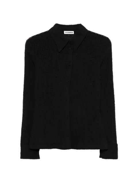 Jil Sander buttoned shirt Black J02DL0278J20343