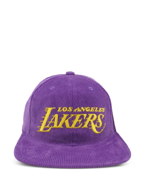 Mitchell & Ness NBA Lakers corduroy embroidered baseball cap Purple 6MUSLR21371LALPURP